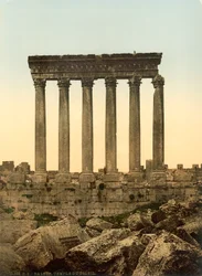 Peristyle of the Temple of Jupiter, Baalbek